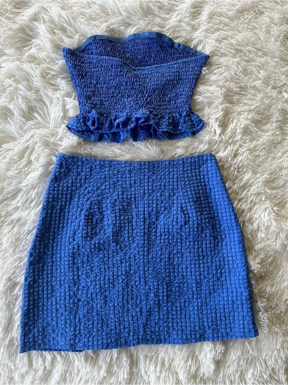 Le Lis | NWT Matching Cornflower Blue Set!
